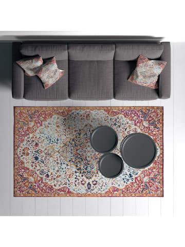 ABERTO DESIGN Kurzflor-Teppich in Bunt