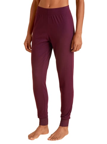 Calida Pyjama-Hose in Bordeaux