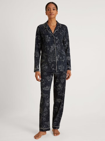 Calida Pyjama in Dunkelblau