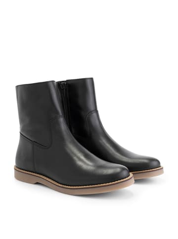 TRAVELIN' Leren boots "Pontrieux" zwart