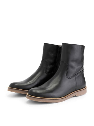 TRAVELIN' Leder-Boots "Pontrieux" in Schwarz
