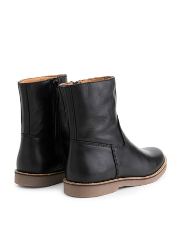 TRAVELIN' Leder-Boots "Pontrieux" in Schwarz