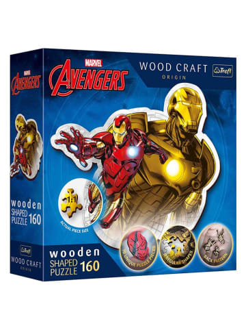Trefl 160-częściowe drewniane puzzle "Marvel Avengers - Ironman" - 10+