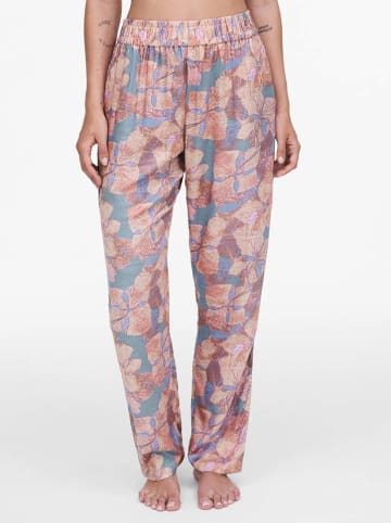 Chantelle Pyjama-Hose in Hellblau/ Rosa