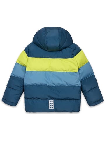 LEGO Winterjacke "Jipe 705" in Blau/ Grün