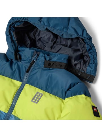 LEGO Winterjacke "Jipe 705" in Blau/ Grün