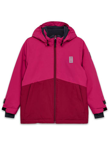 LEGO Ski-/ Snowboardjacke "Jad 703" in Pink/ Rot