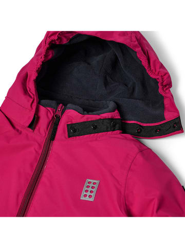 LEGO Ski-/ Snowboardjacke "Jad 703" in Pink/ Rot