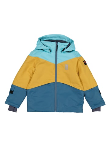LEGO Ski-/ Snowboardjacke "Jested 708" in Hellblau/ Gelb/ Blau