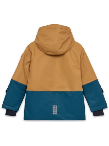LEGO Ski-/ Snowboardjacke "Jad 806" in Hellbraun/ Blau