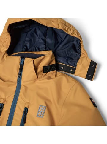 LEGO Ski-/ Snowboardjacke "Jad 806" in Hellbraun/ Blau