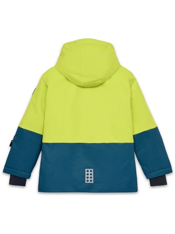 LEGO Ski-/snowboardjas "Jad 806" lichtgroen/blauw
