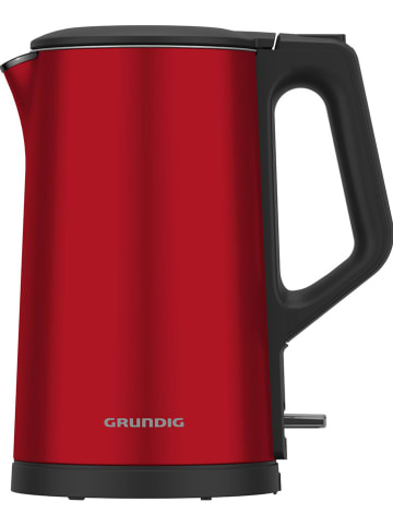 GRUNDIG Wasserkocher "WK 8340" in Rot - 1,5 l