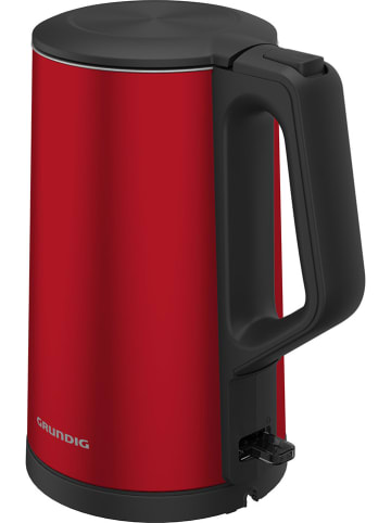 GRUNDIG Wasserkocher "WK 8340" in Rot - 1,5 l