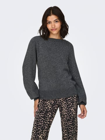 JDY Pullover "Rue" in Hellgrau