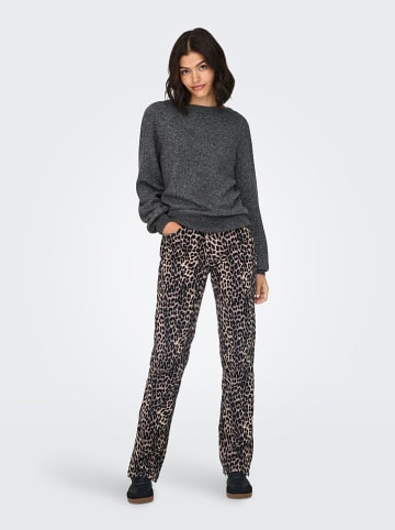 JDY Pullover "Rue" in Dunkelgrau