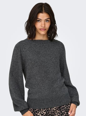 JDY Pullover "Rue" in Dunkelgrau