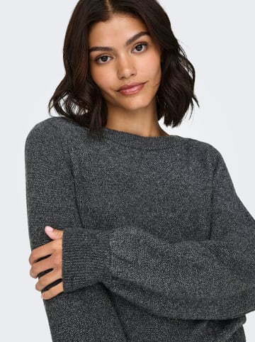 JDY Pullover "Rue" in Dunkelgrau
