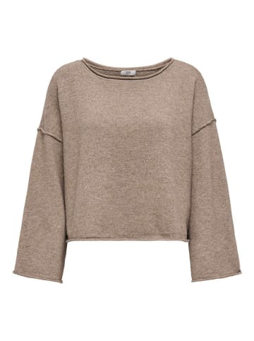 JDY Pullover "Rue" in Hellbraun