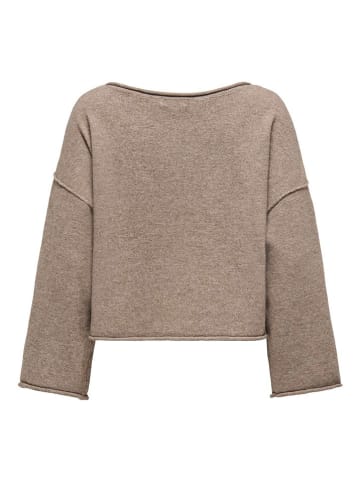 JDY Pullover "Rue" in Hellbraun