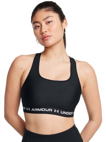 Under Armour Sport-BH "Crossback" in Schwarz - Medium