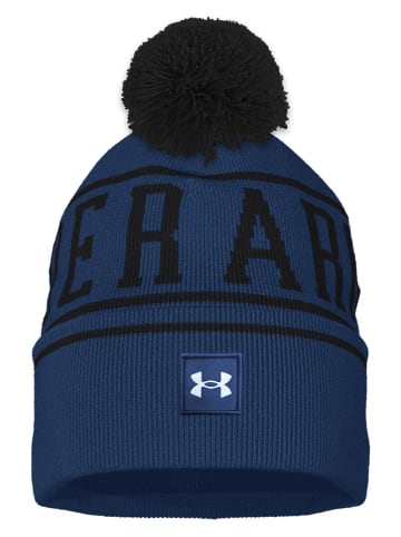 Under Armour Czapka "Halftime Pom" w kolorze granatowym