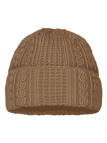 Under Armour Beanie "Halftime Cable" in Hellbraun