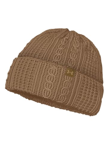 Under Armour Beanie "Halftime Cable" lichtbruin