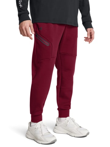 Under Armour Sweatbroek "UA Unstoppable" rood