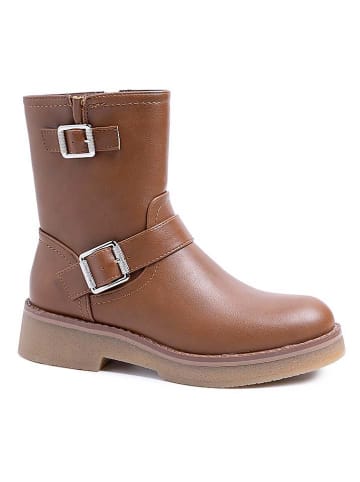 C'M Boots in Hellbraun