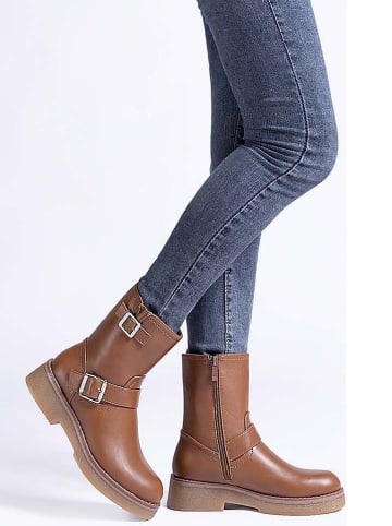 C'M Boots lichtbruin