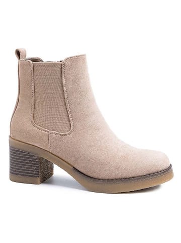 C'M Stiefeletten in Beige