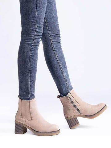 C'M Enkellaarzen beige