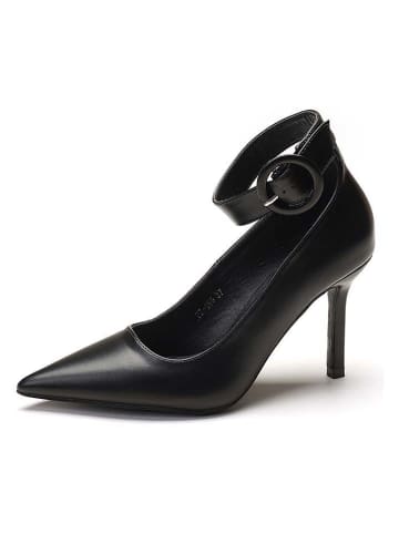 C'M Pumps in Schwarz