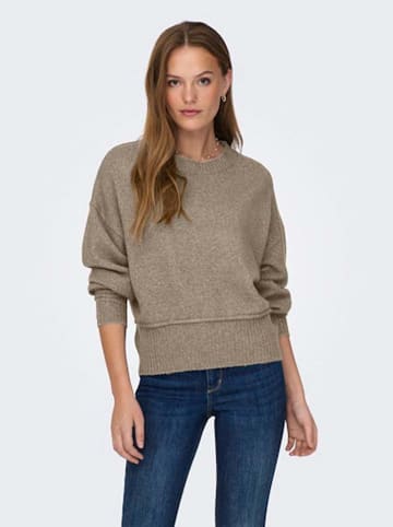 ONLY Pullover in Taupe