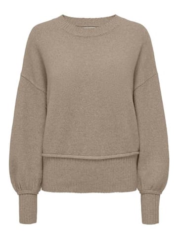 ONLY Pullover in Taupe