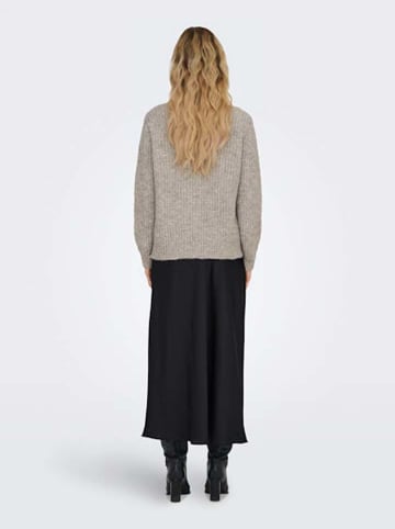 ONLY Sweter w kolorze szarobrązowym