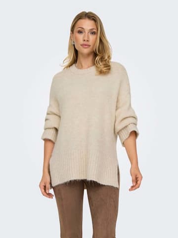 ONLY Sweter w kolorze beżowym