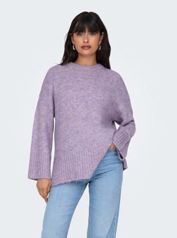ONLY Sweter w kolorze fioletowym