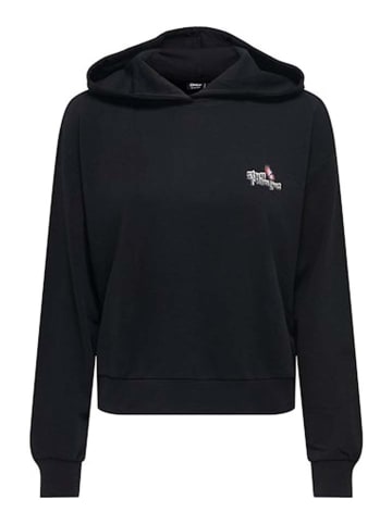 ONLY Hoodie in Schwarz