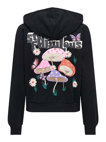 ONLY Hoodie in Schwarz