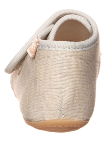 Living Kitzbühel Pantoffels "Einhornzauber" beige