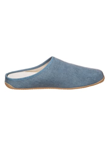 Living Kitzbühel Pantoffels "Gipfelkreuz " blauw