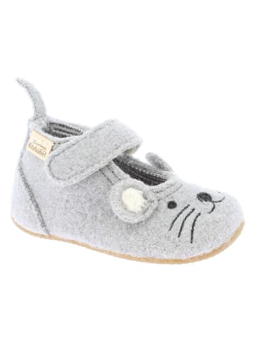 Living Kitzbühel Babyballerinas "Mäuschen" in Grau