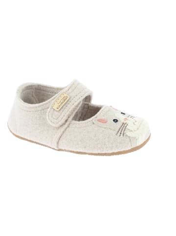 Living Kitzbühel Ballerinas "Kätzchen & Tasse" in Creme