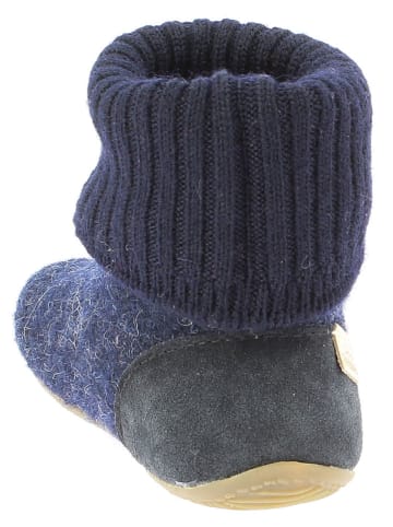 Living Kitzbühel Pantoffels donkerblauw