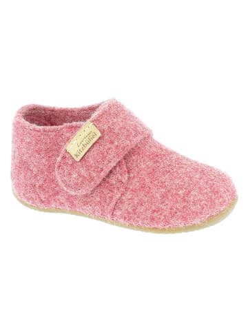 Living Kitzbühel Woll-Hausschuhe in Rosa