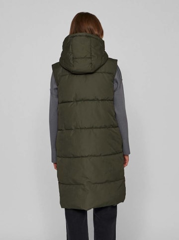 Vila Doorgestikte bodywarmer kaki