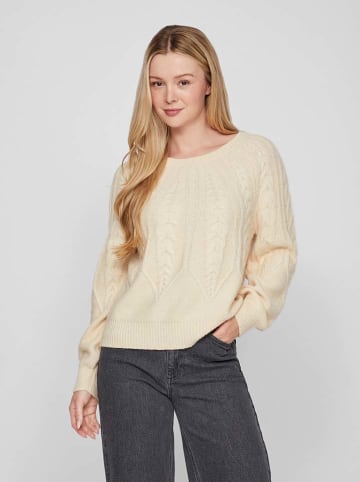 Vila Pullover in Creme