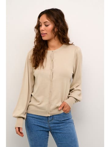 Kaffe Cardigan in Beige